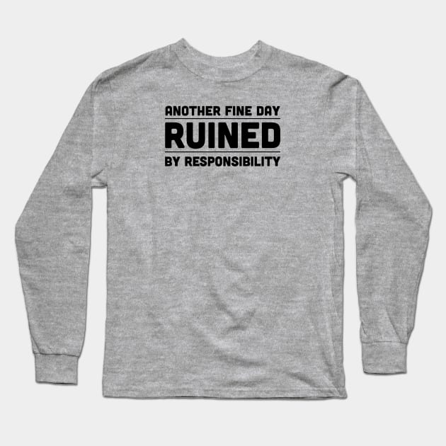 Ruined Long Sleeve T-Shirt by Rabassa